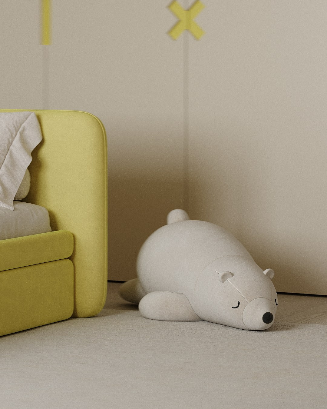 Детская 17 м². 3d визуализатор Валерия Романова