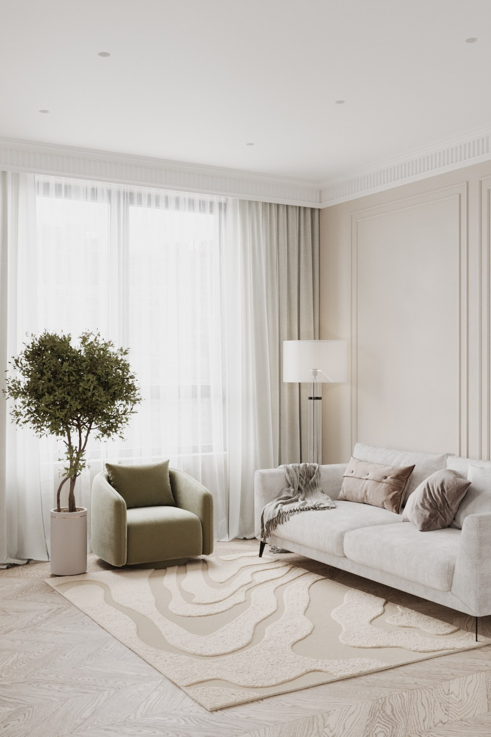 Инвестиционная квартира с премиум ремонтом 60 м²