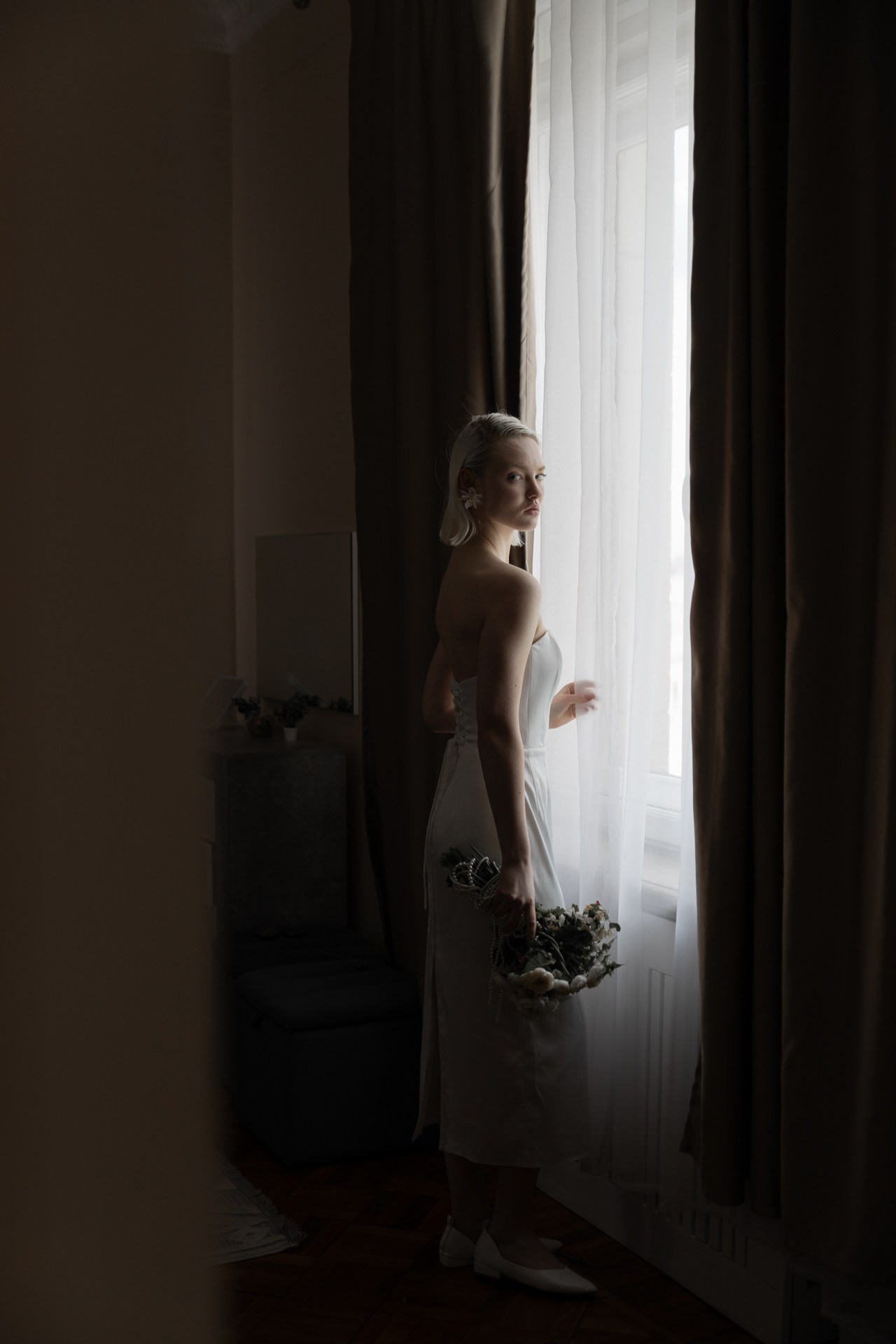 Свадьба в Сталинской высотке. Москва. Photographer Helen Shabalina