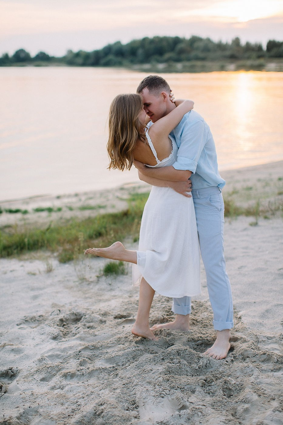 Лена и Женя