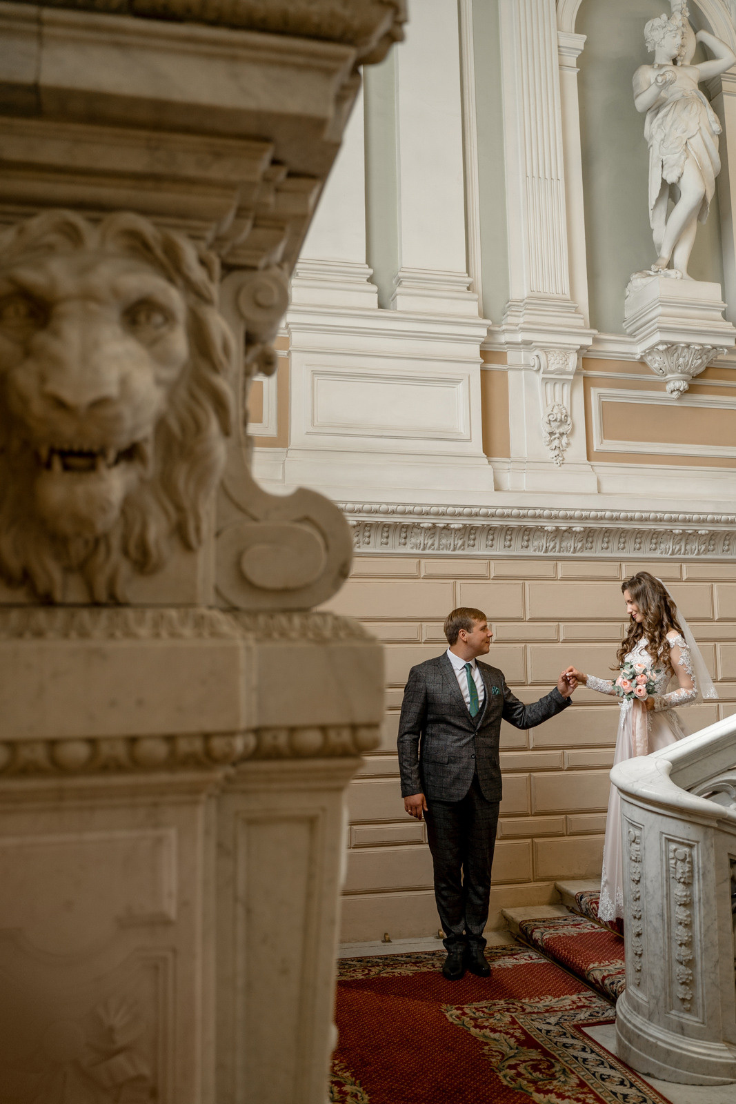 Оксана и Павел. Санкт-Петербург, 1 дворец. Фотограф в Петергофе