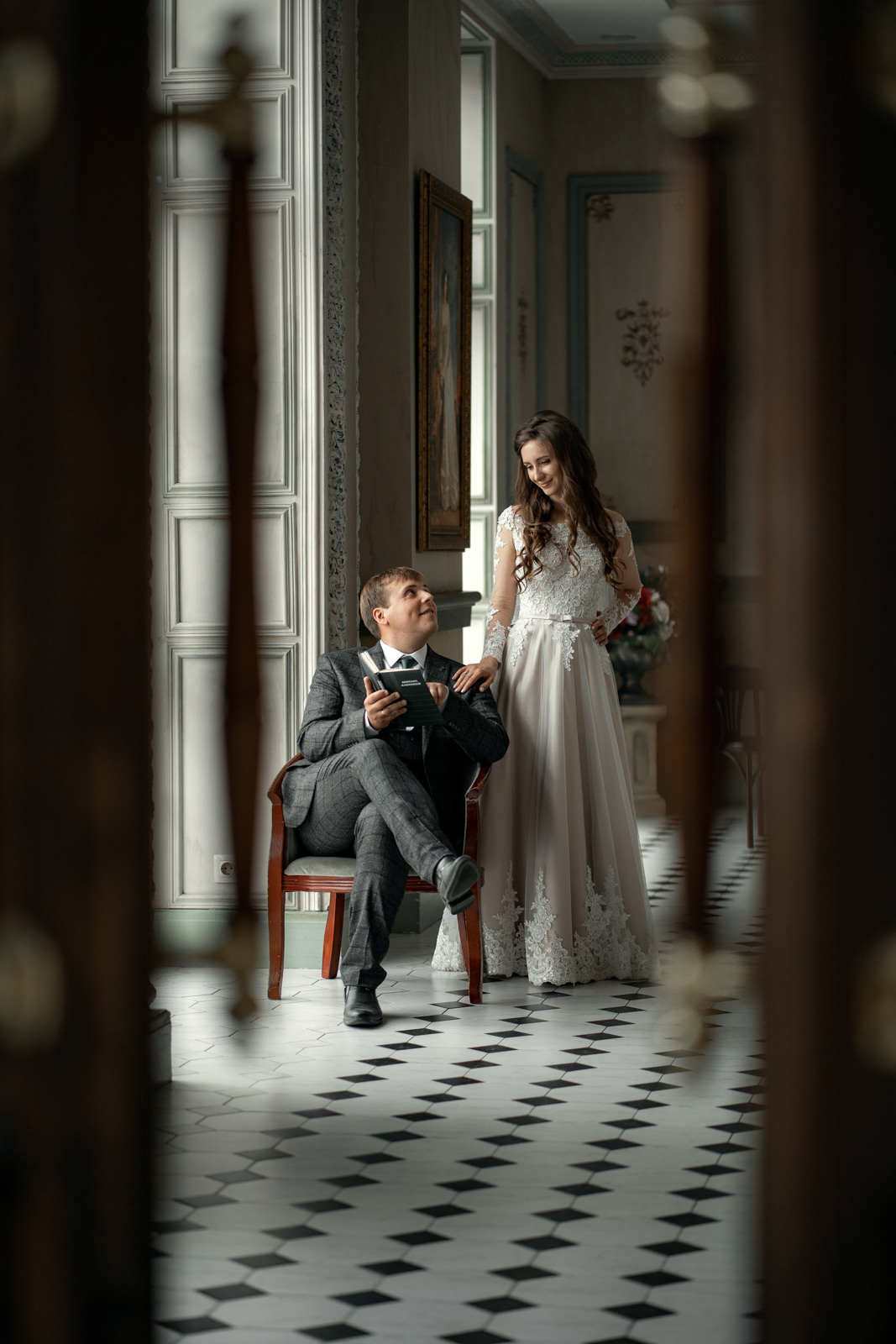 Оксана и Павел. Санкт-Петербург, 1 дворец. Фотограф в Петергофе