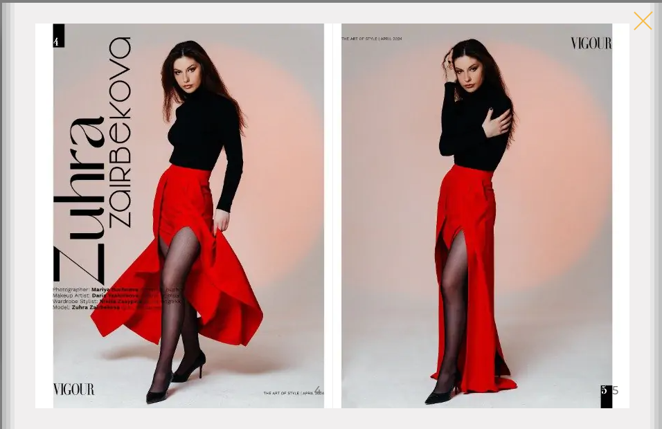 Женский студийный портрет на белом фоне может быть ярким. Фотограф в Подольске — Мария Бучнева