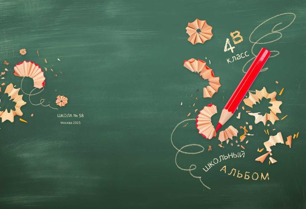 Тёмный вариант школьного альбома № 1306