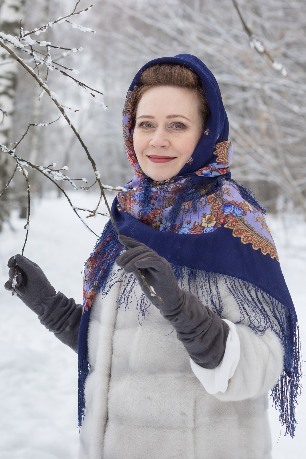 Зима. Русские красавицы. Свадебный и репортажный фотограф в Москве и Московской области