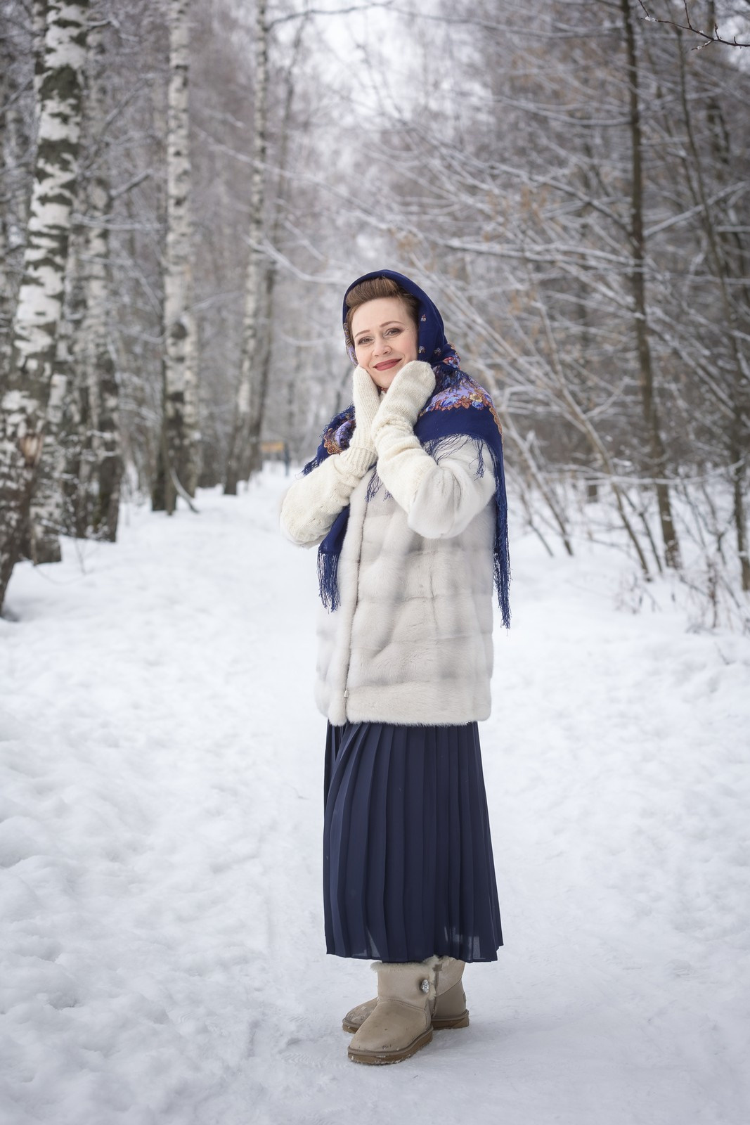 Зима. Русские красавицы. Свадебный и репортажный фотограф в Москве и Московской области
