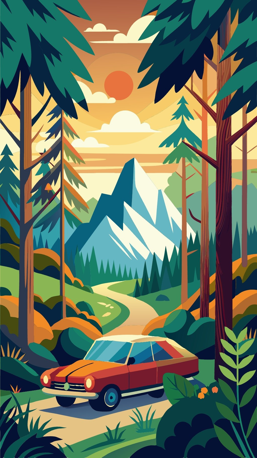 Иллюстрации совместно с ИИ. Grom Design