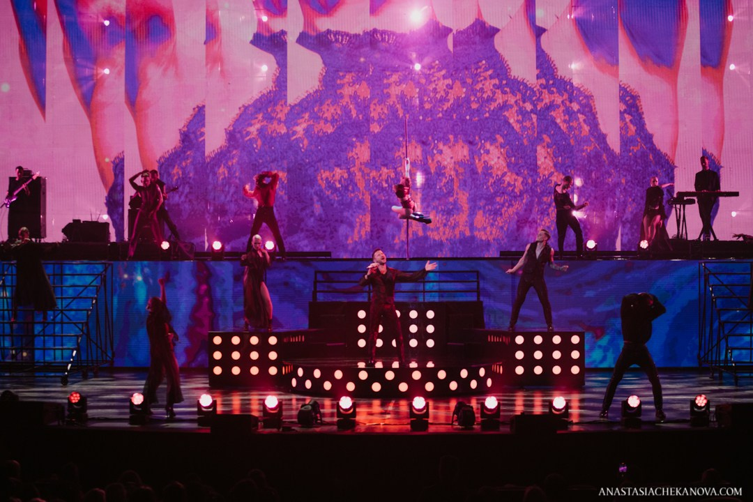 Сергей Лазарев. Шоу «Я не боюсь». Концертный и бурлеск фотограф Москва