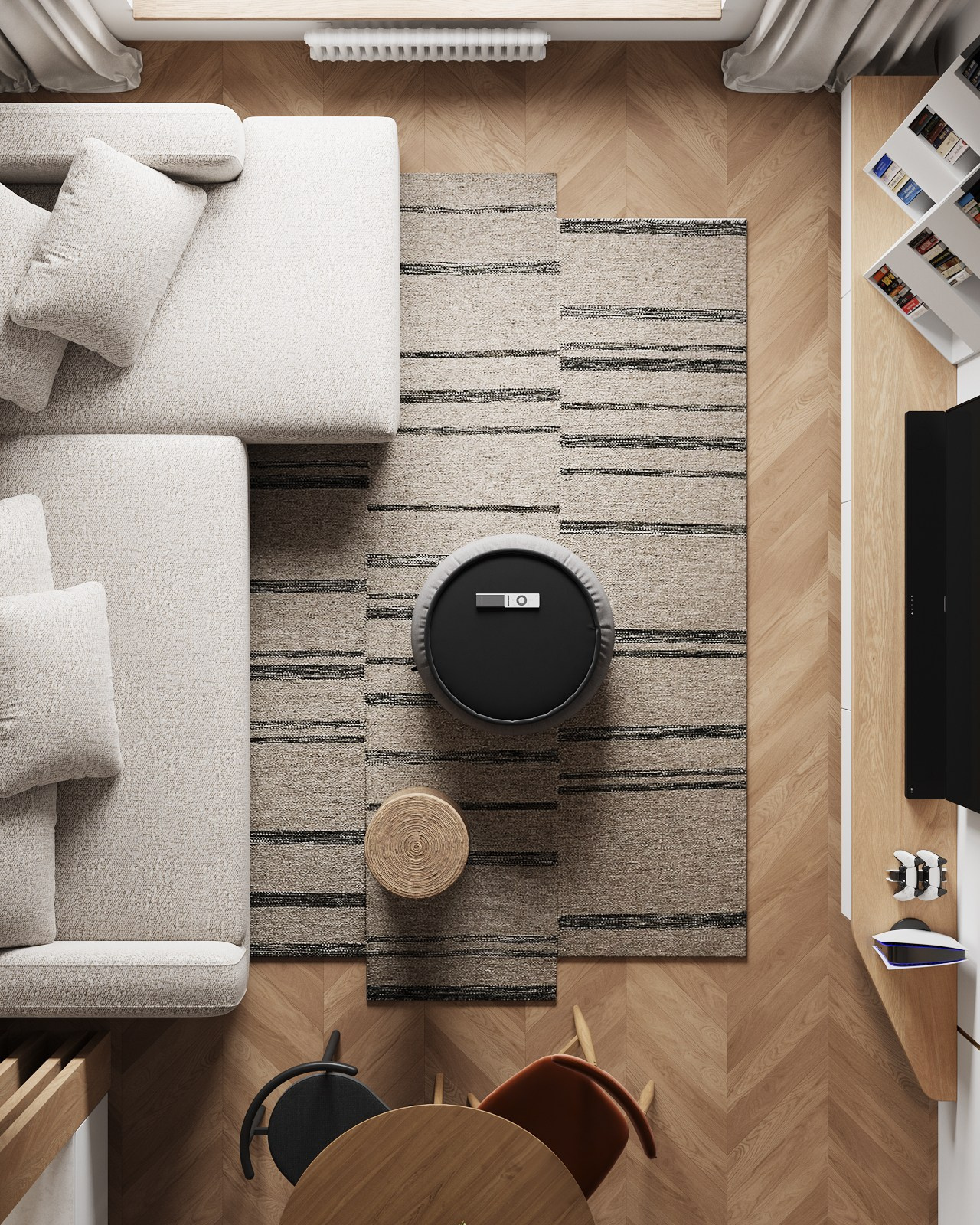 Люблинский парк, 72 м². Дизайн интерьера | Кирилл Маркевич