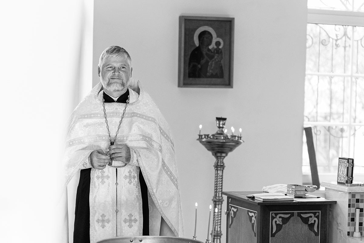 — Таинство Крещения (Чёрно-белый). Детский и семейный фотограф Домодедово