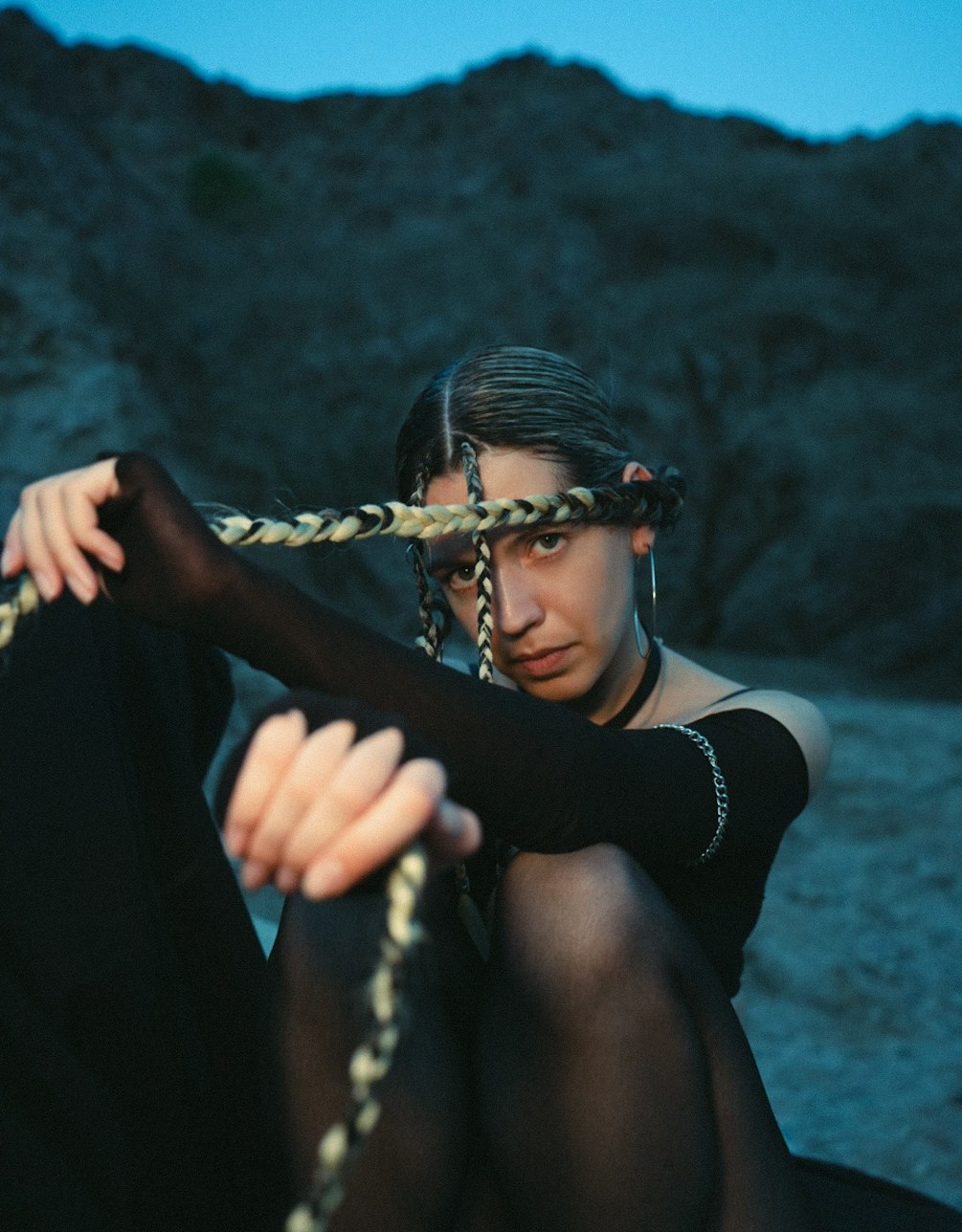 Персональная съемка в пустыне/ Tamar Desert Artpiece, Israel. Фотограф Полина Гольдис