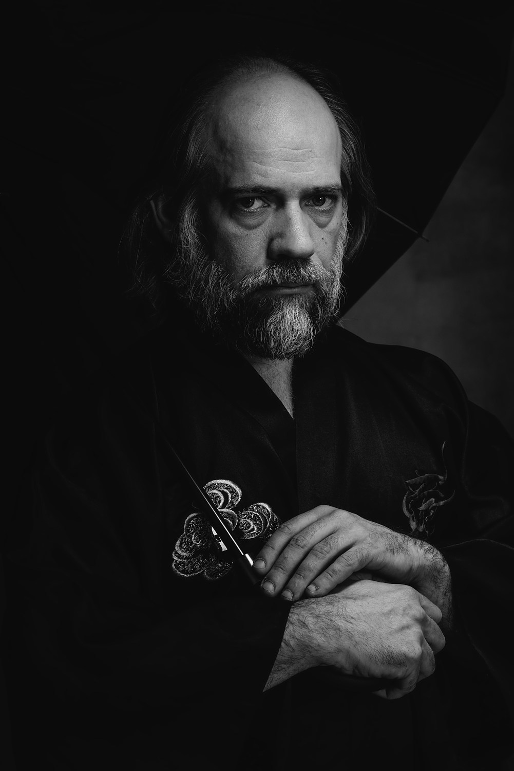 U-ray: Художественный чёрно-белый портрет. U-ray