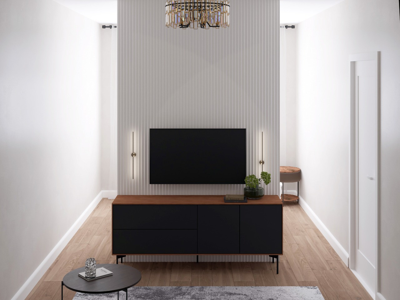 Совмещенная гостиная