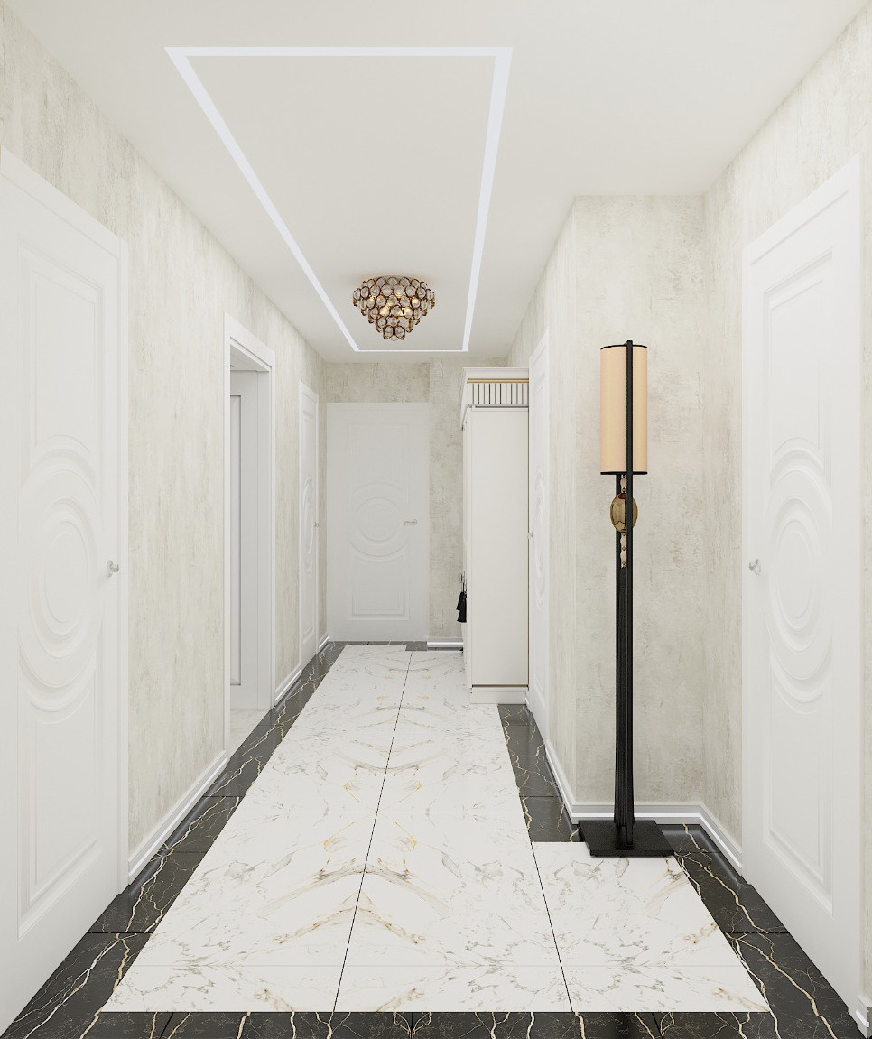 3х комнатная квартира г. Петергоф. Дизайн-проект Санкт-Петербург