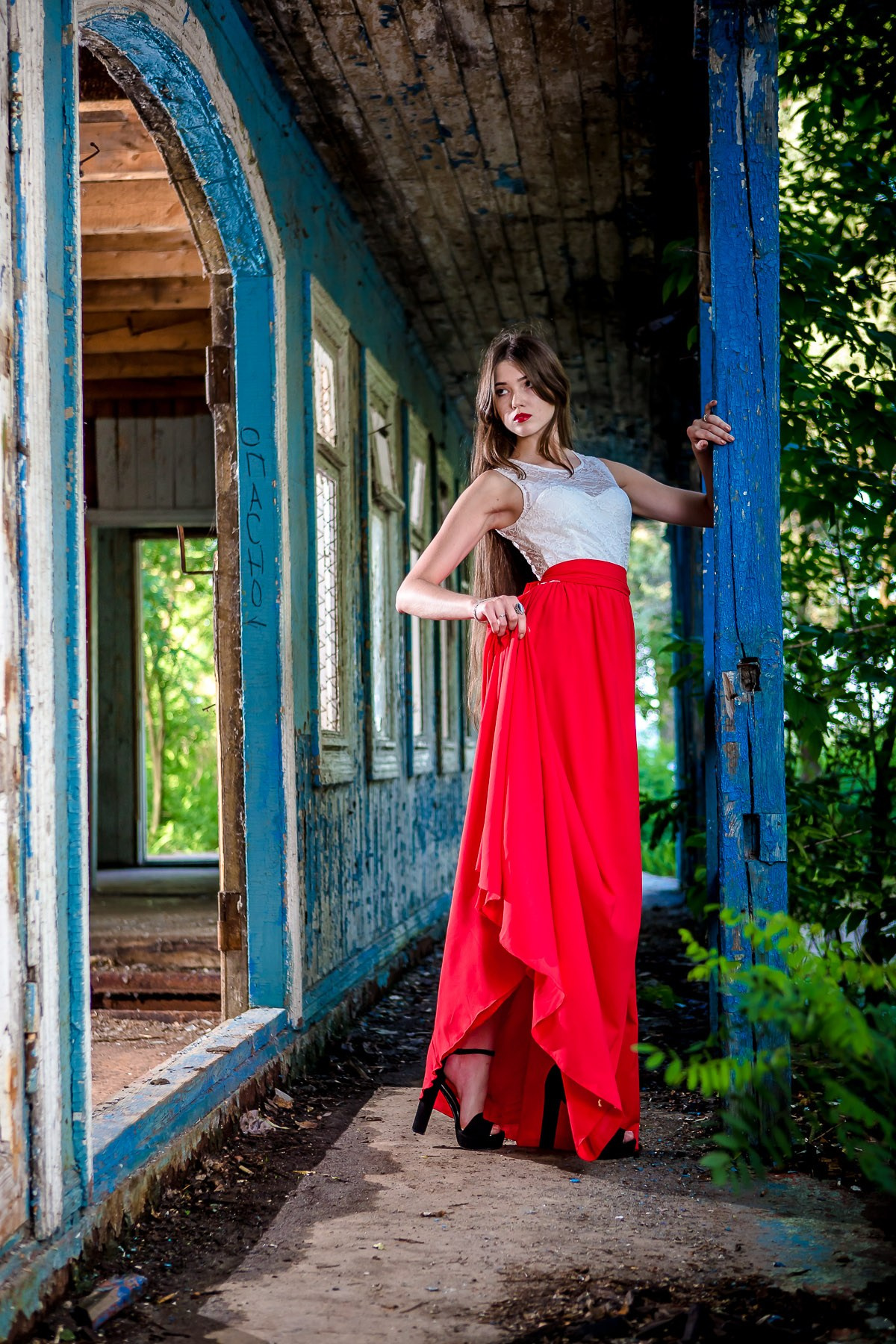 Съемка для модельного агентства «VUV Models». Максим Матвийченко и Виктория Басова профессионалы своего дела