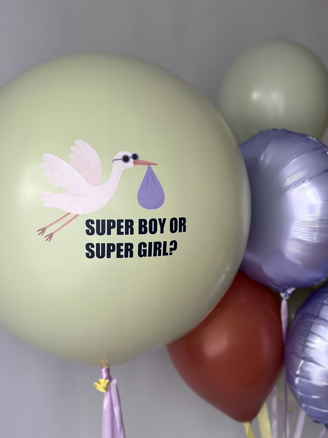 Гендерные шары. Аэродизайнер Елена Лин