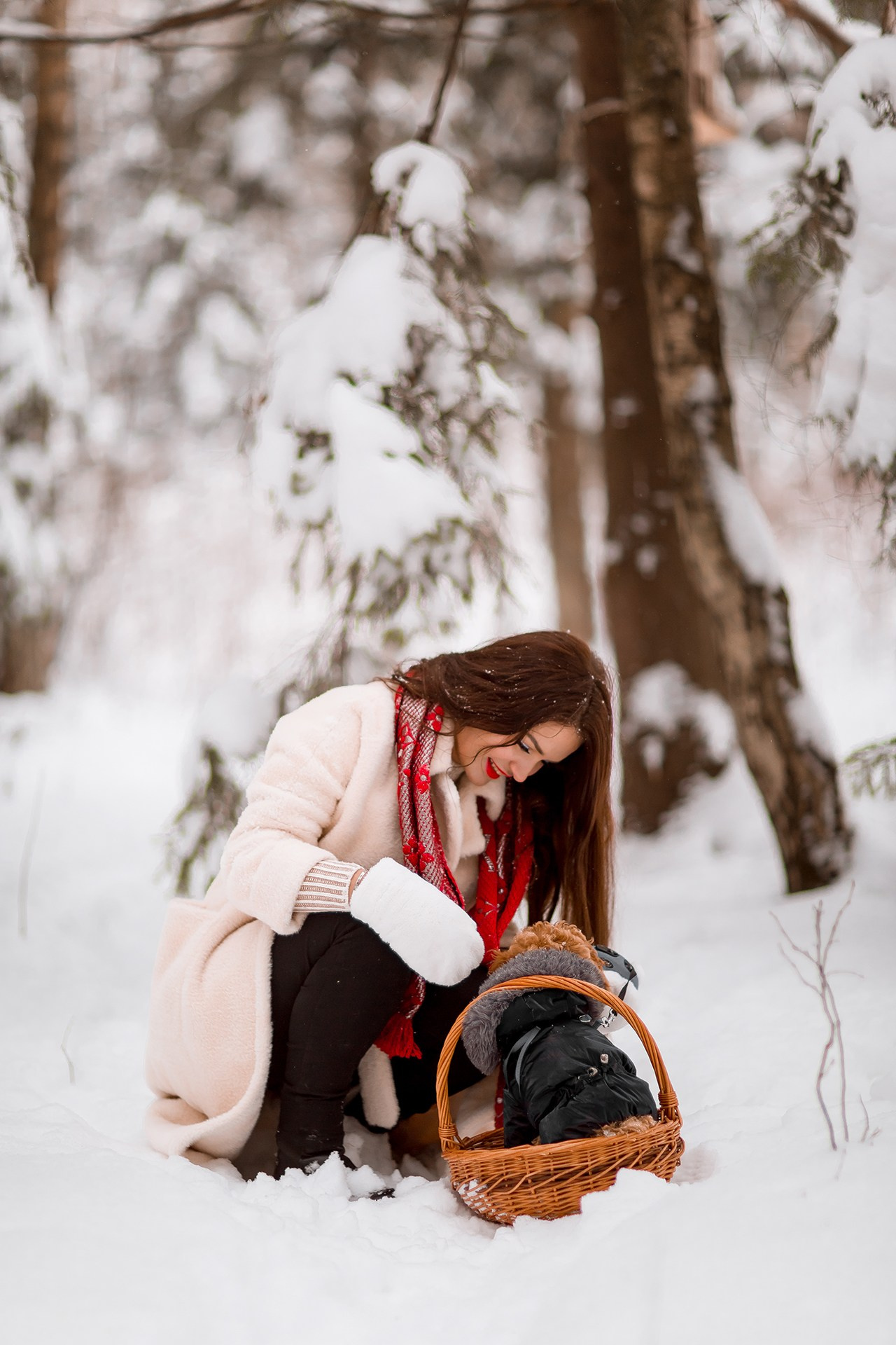 Зимние фотосессии. Katerina Schastlivaya
