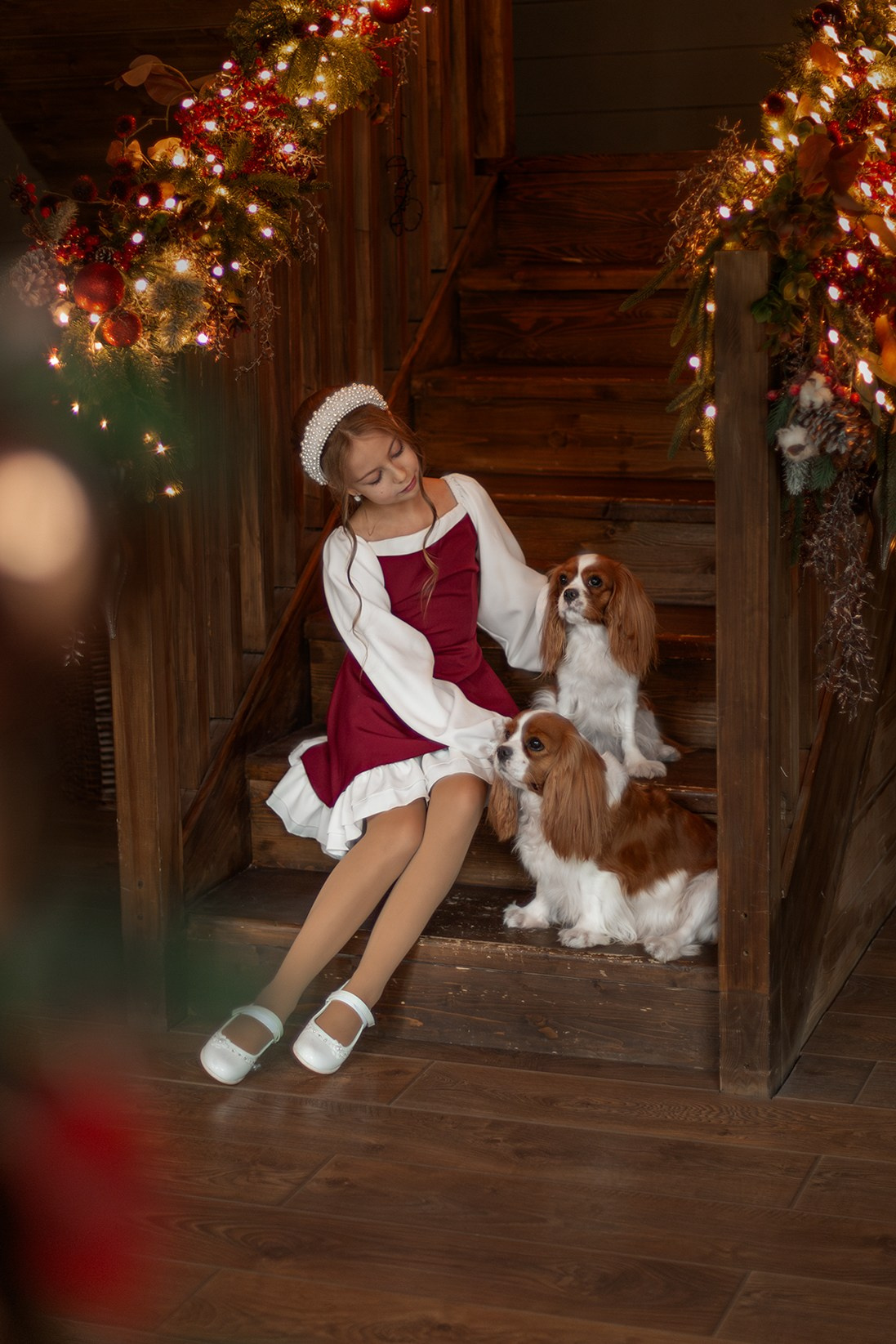 Новогодние фотокарточки. Семейный и детский фотограф в Москве Алёна Кораблина