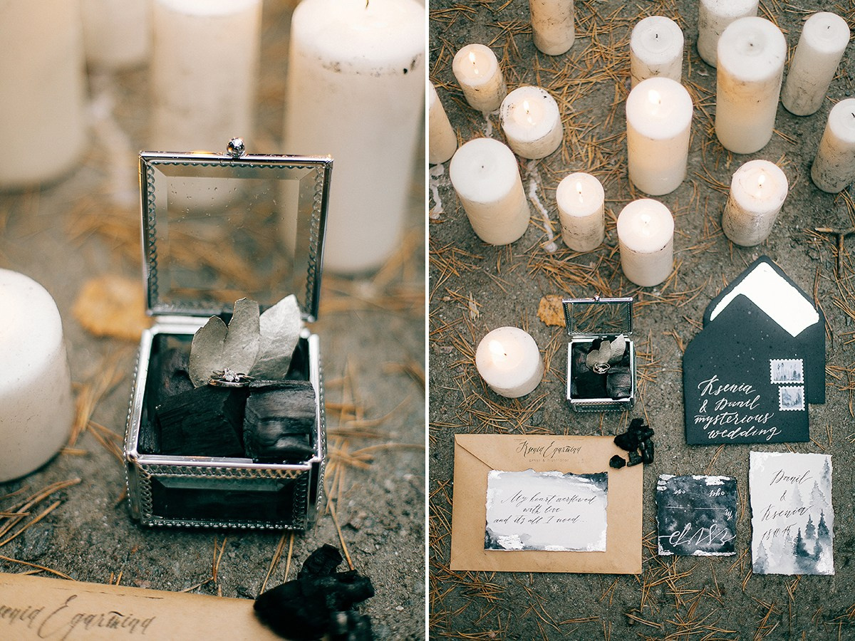 Мистическая свадьба в лесу