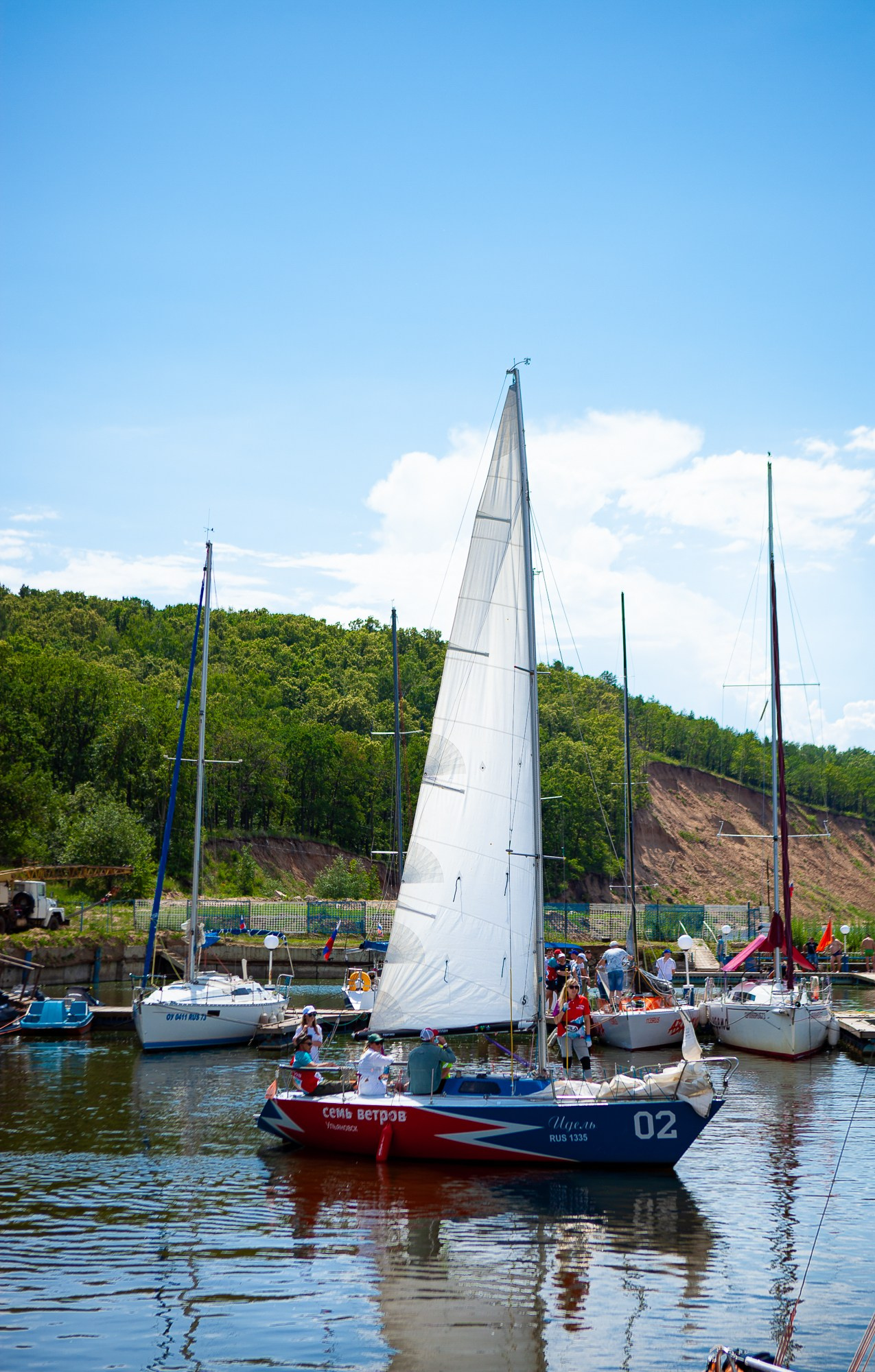 Парусная регата. Фотограф Анастасия Лёвушкина
