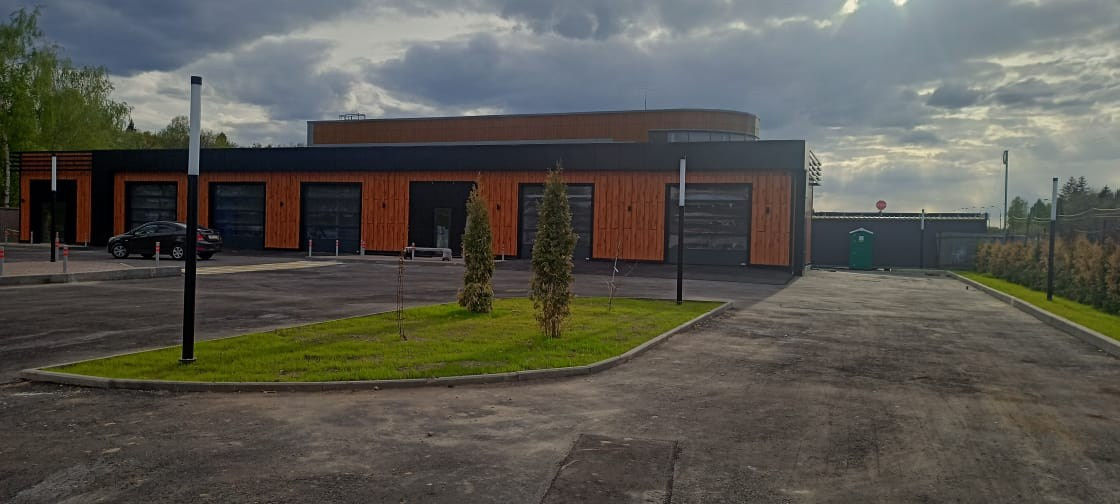 Автомоечно-детейлинговый комплекс, Рублево-успенское шоссе. Дизайн интерьера и экстерьера в Санкт-Петербурге Яна Емельянова