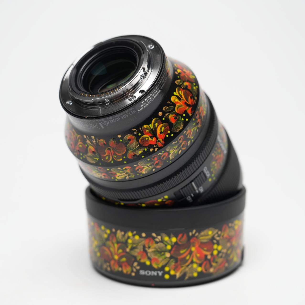 Sony 50 mm f 1,2 GM «Русский стиль». Фото и уникальный кастом объективов