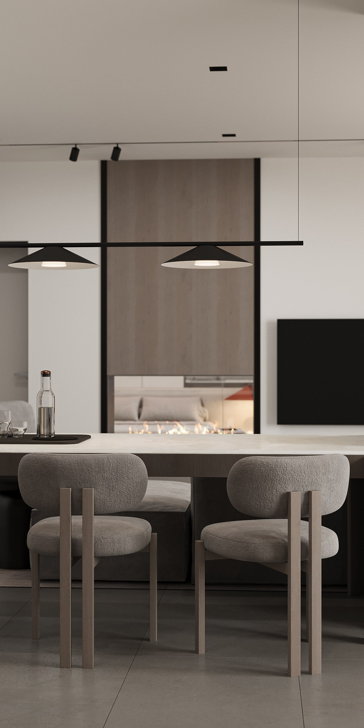 Интерьер квартиры. 3D визуализация интерьера и архитектурной среды