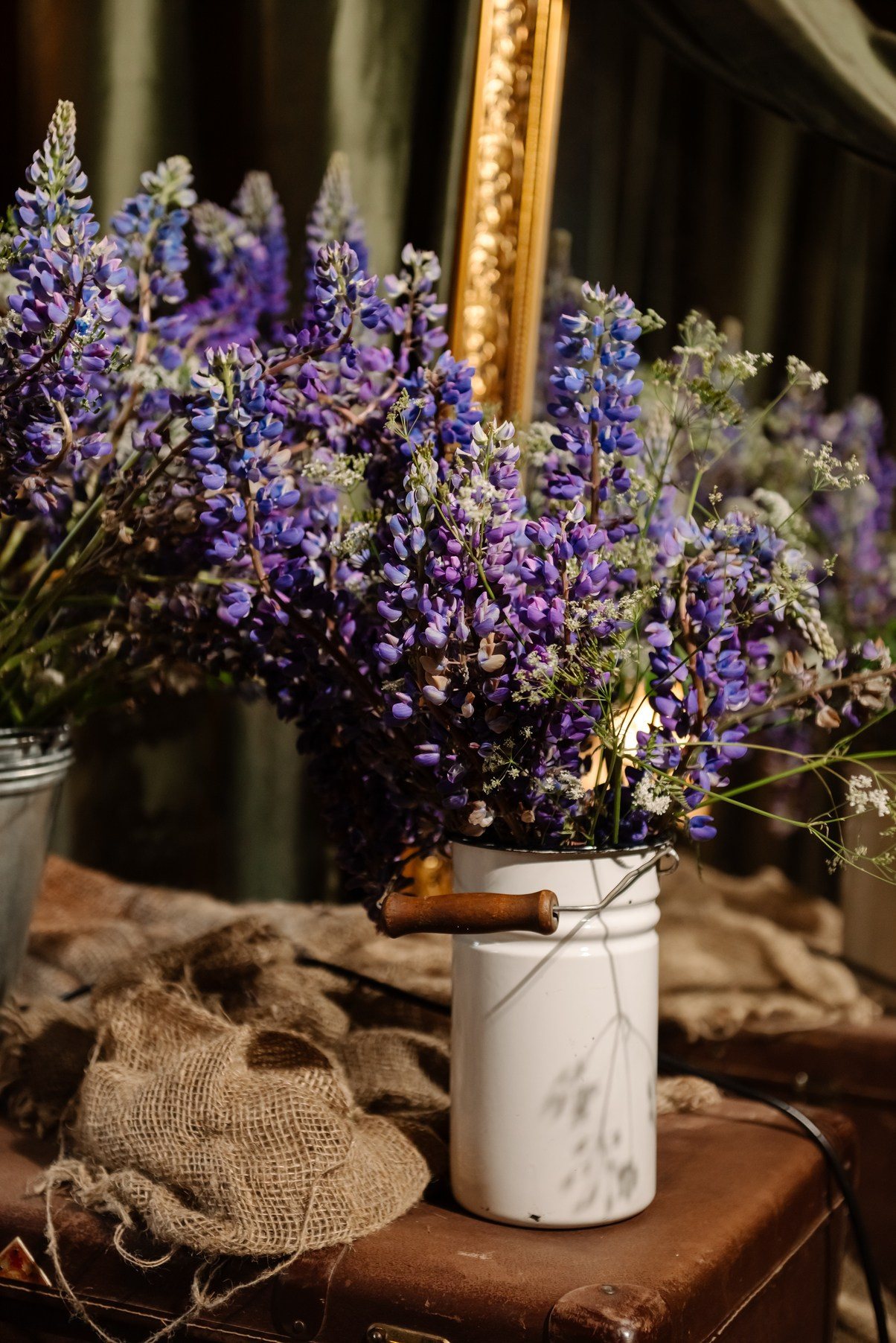 Индивидуальная. С люпинами. Свадебный и сеейный фотограф в Санкт-Петербурге Елена Худякова