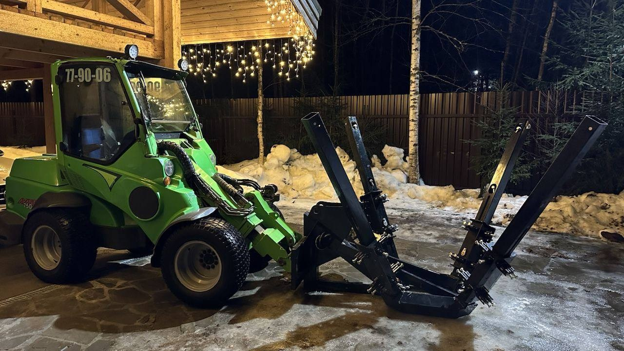 Живые фото пересадчиков. Пересадчик деревьев МД