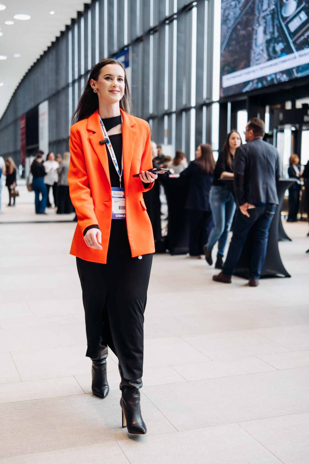 Экспофорум | Бизнес-лекция спикера Ольга Ноздренко. Репортажный фотограф Санкт-Петербург