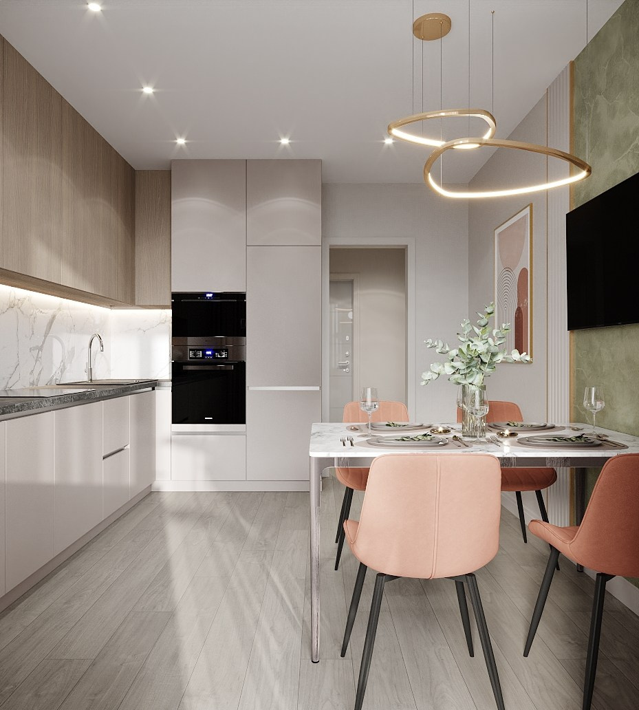 Квартира 75 м², г. Новый Оскол. Студия дизайна