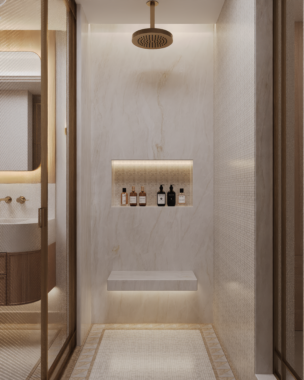 Villa J, Cap-d-A’il. Irina Balykina — Interior 3D Visualization