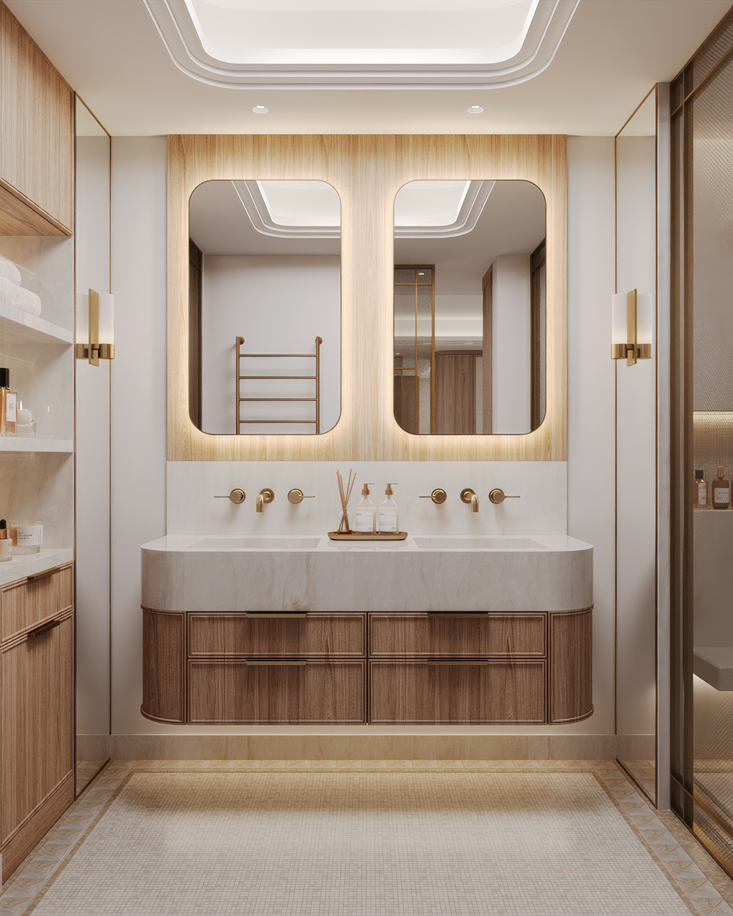 Villa J, Cap-d-A’il. Irina Balykina — Interior 3D Visualization