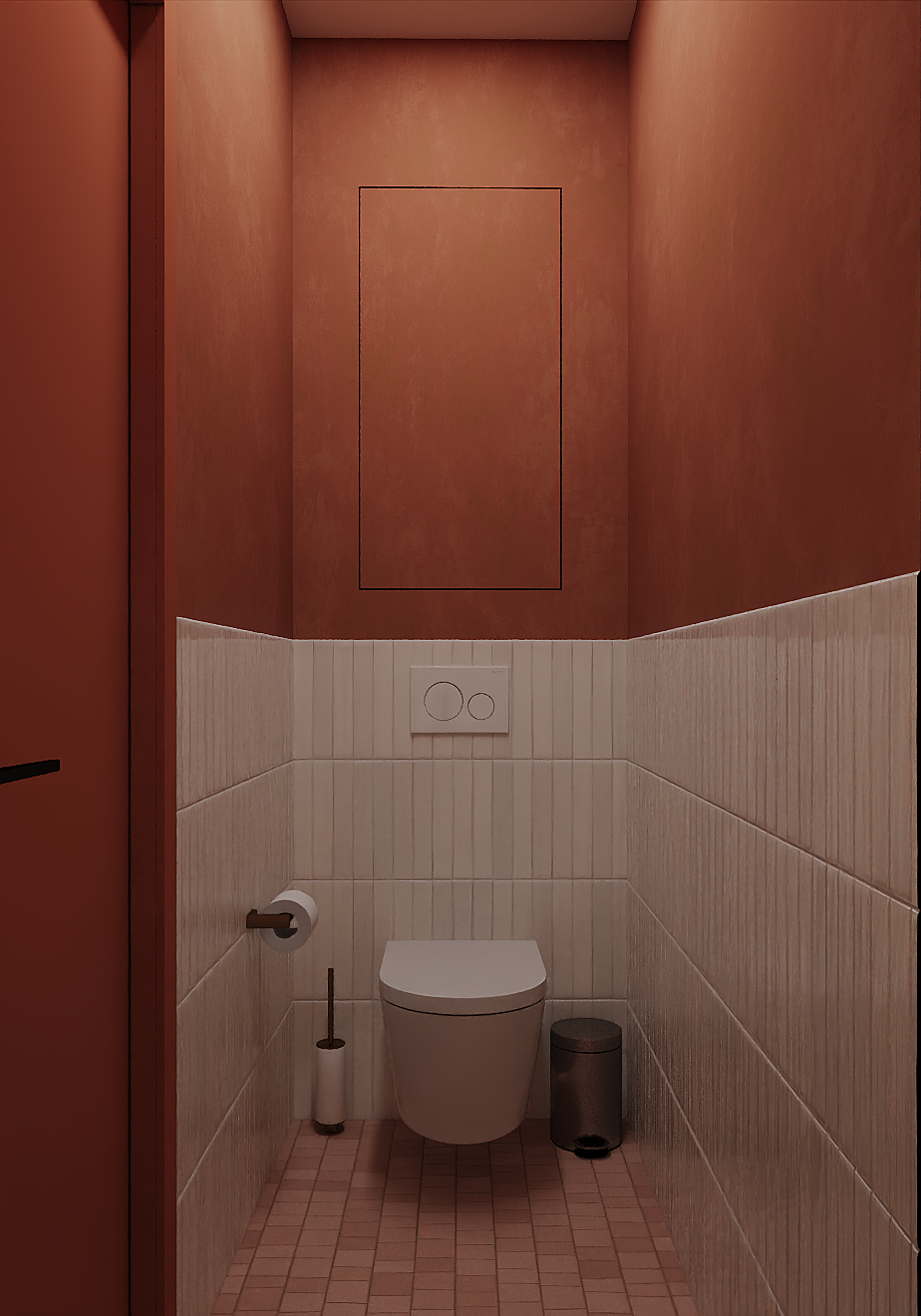 PIZZERIA PATE FINE, LA COLLE-SUR-LOUP. Irina Balykina — Interior 3D Visualization