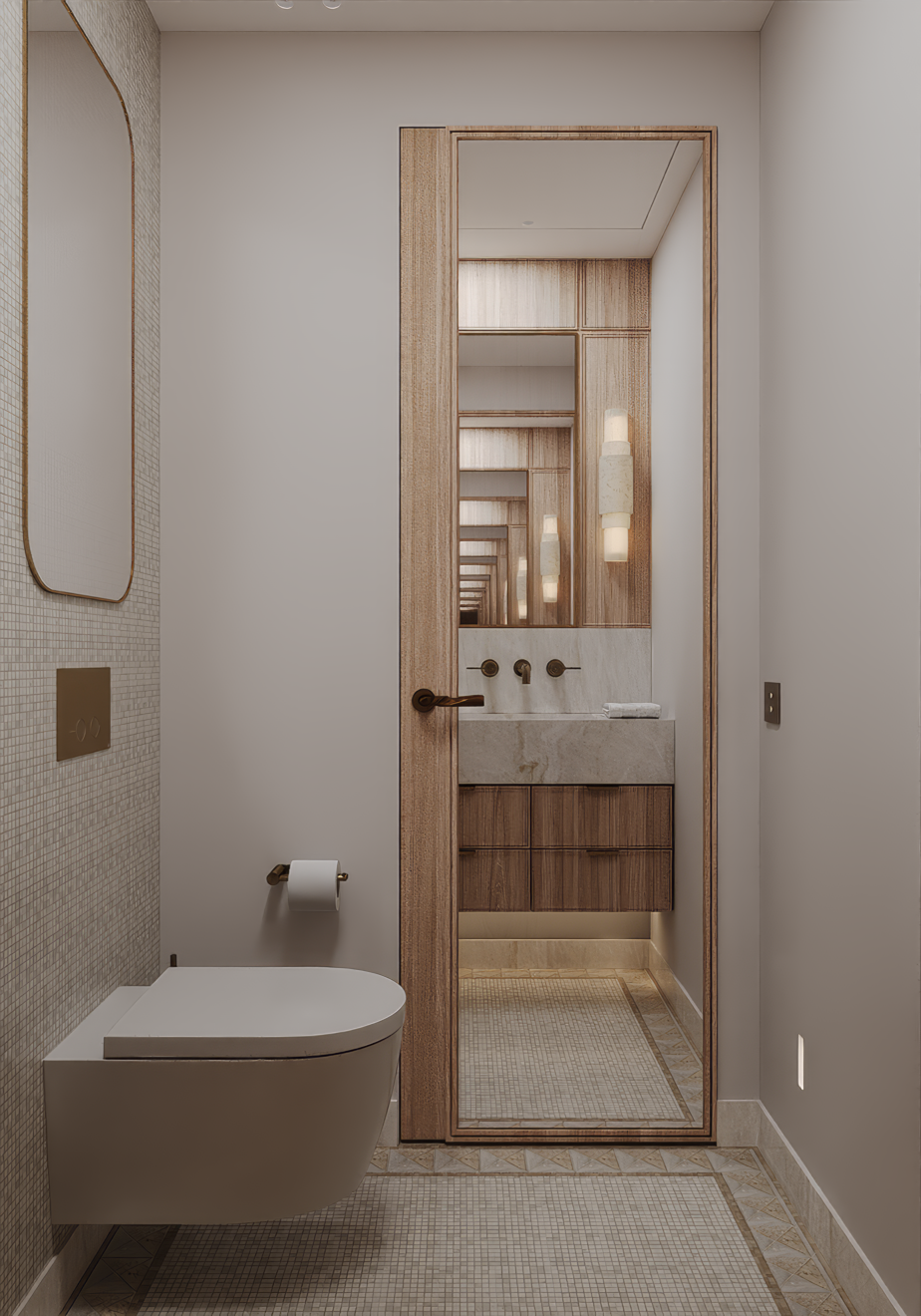 Villa J, Cap-d-A’il. Irina Balykina — Interior 3D Visualization