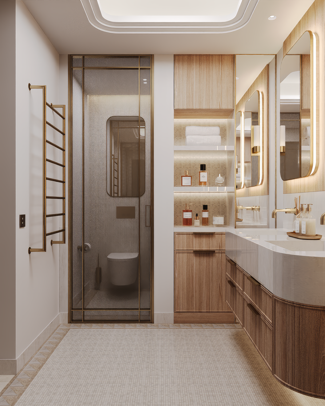 Villa J, Cap-d-A’il. Irina Balykina — Interior 3D Visualization