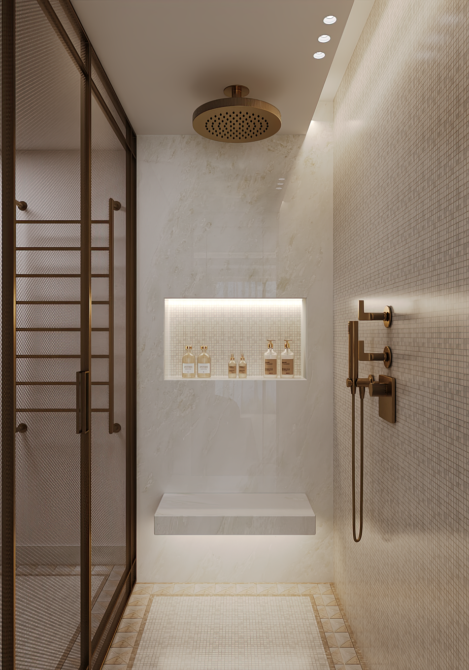 Villa J, Cap-d-A’il. Irina Balykina — Interior 3D Visualization