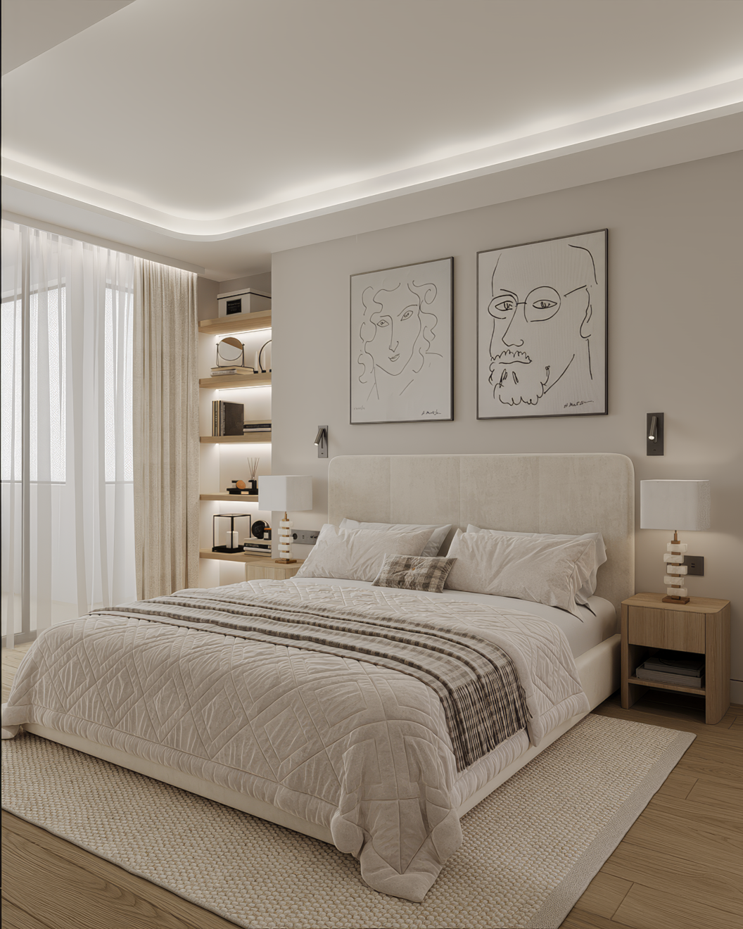 CANNES 2. Irina Balykina — Interior 3D Visualisation