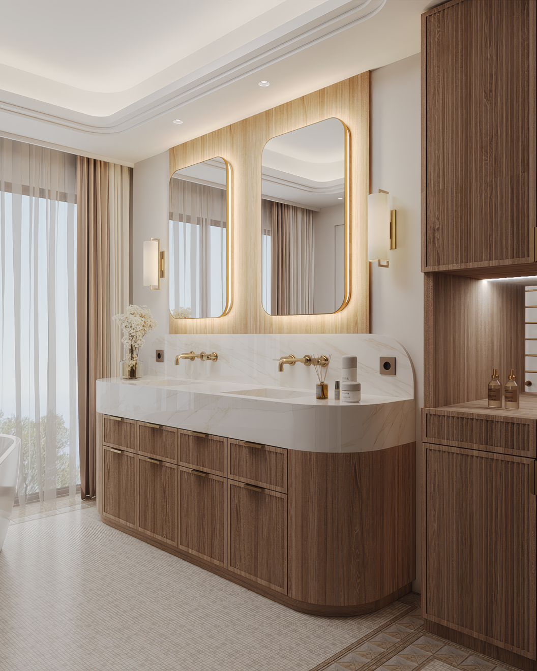 Villa J, Cap-d-A’il. Irina Balykina — Interior 3D Visualization