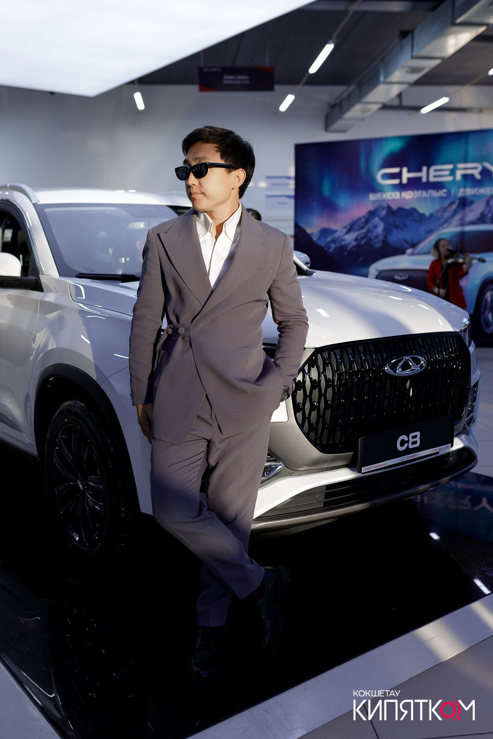 ПРЕЗЕНТАЦИЯ CHERY C8. КИПЯТКОМ КОКШЕТАУ