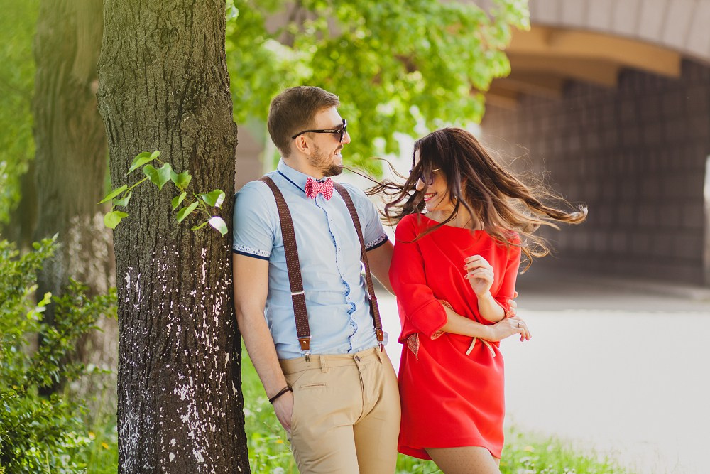 Катя и Виталик. Лавстори и свадебная прогулка. Фотограф в Варшаве Анна Розова