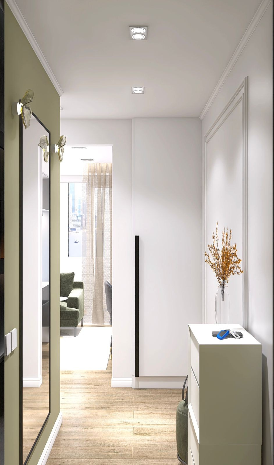 Линейная, 45. Площадь 33 кв. м. Дизайнер интерьера в Новосибирске_Елена Сергеева