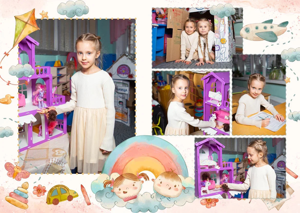 Выпускной альбом | детский сад. Фотограф Абакумова Анастасия