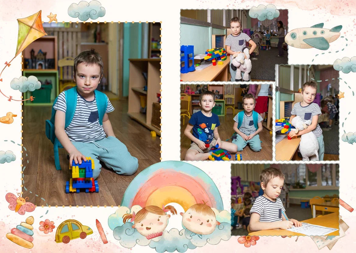 Выпускной альбом | детский сад. Фотограф Абакумова Анастасия