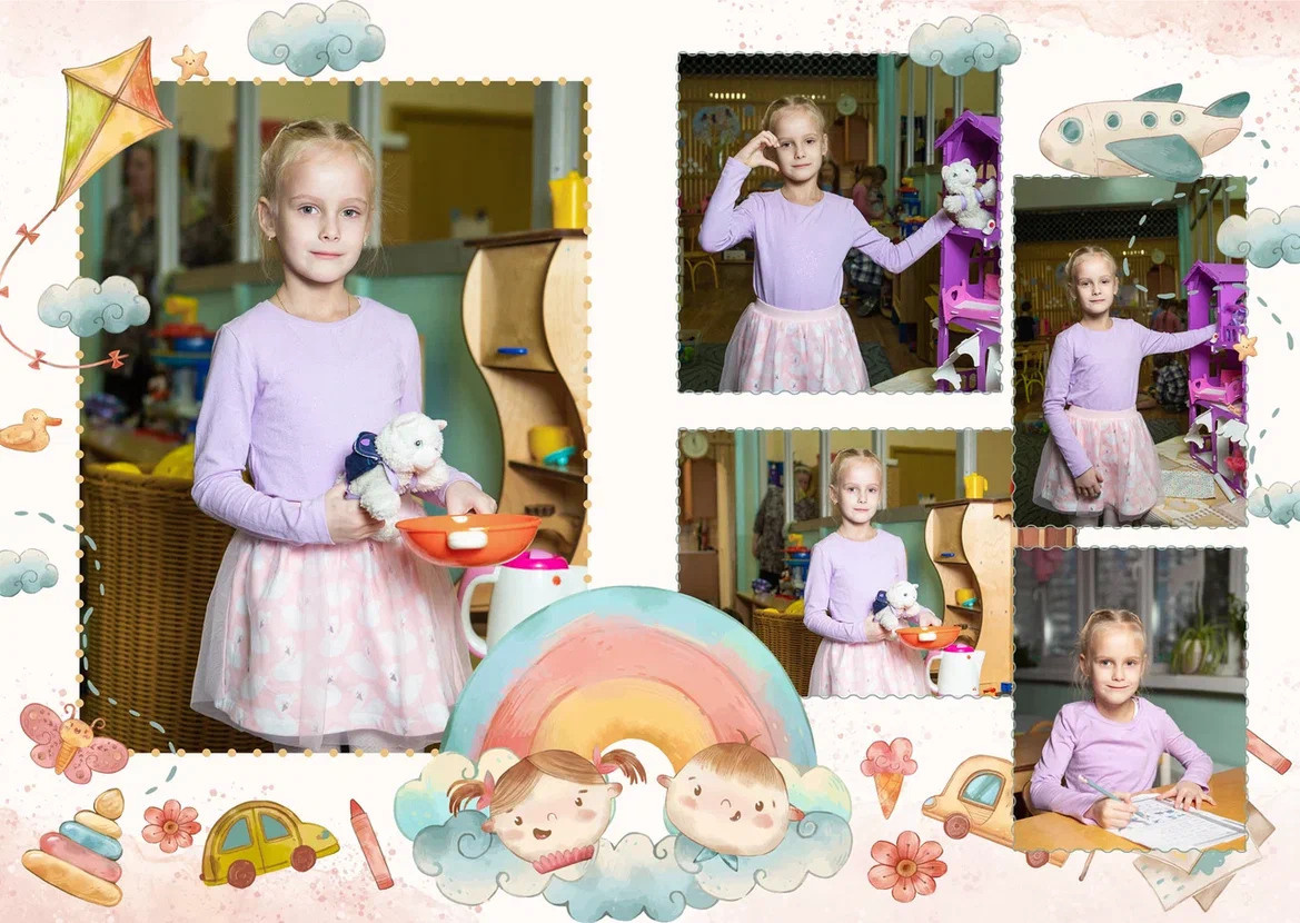 Выпускной альбом | детский сад. Фотограф Абакумова Анастасия