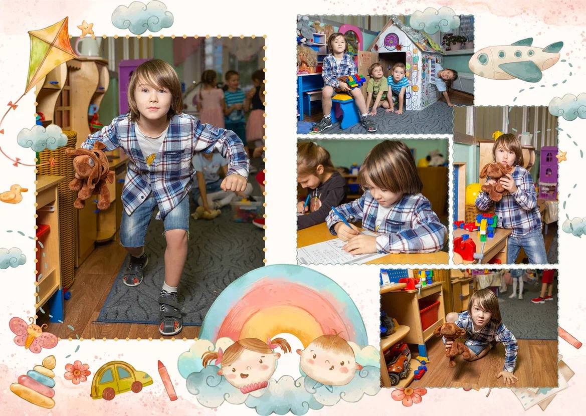 Выпускной альбом | детский сад. Фотограф Абакумова Анастасия