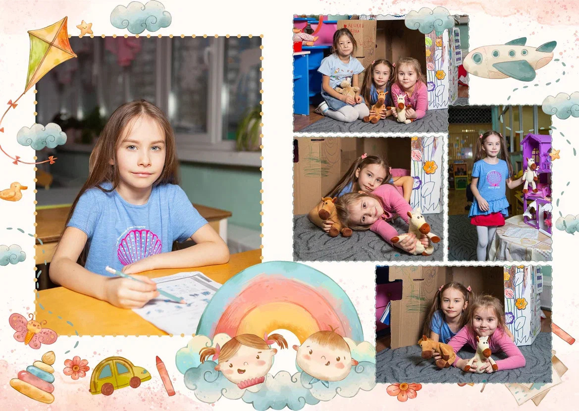 Выпускной альбом | детский сад. Фотограф Абакумова Анастасия