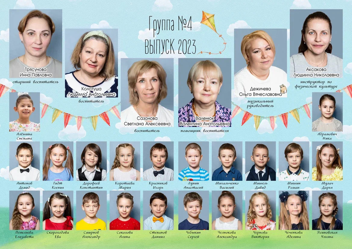 Выпускной альбом | детский сад. Фотограф Абакумова Анастасия