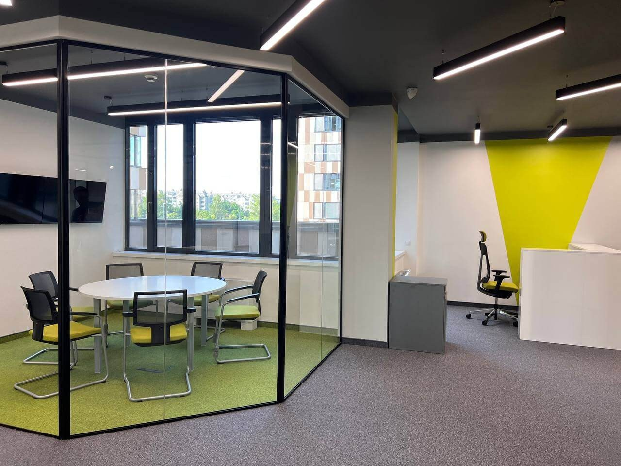 Дизайн Офиса BC Sirius Belgrad Белград. Дизайн интерьера квартир домов и общественных помещений, семейная студия Татьяна и Александр Бродюк в Санкт-Петербурге