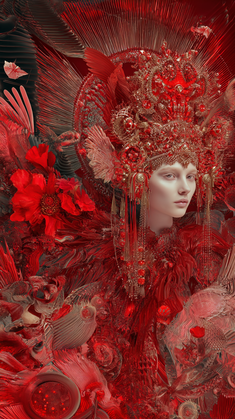 Русский стиль. AI-художник, контентмейкер, режиссёр Наталия Жданович